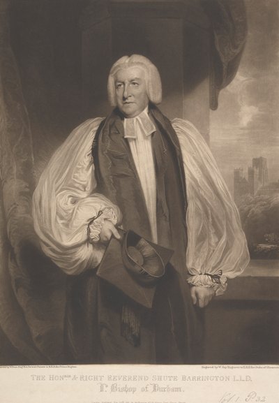 Peder. Shute Barrington LLD by William Say
