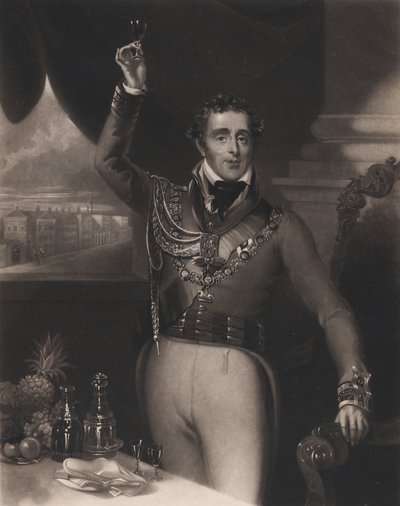 Wellington Dükü, 1828. by William Say