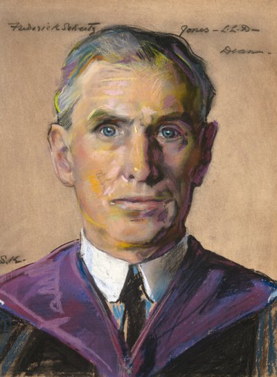 Frederick S. Jones: B.A. 1884, Yale Koleji Dekanı 1909- by William Sergeant Kendall