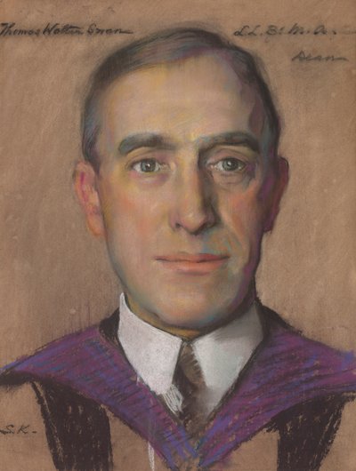 Thomas W. Swan B.A., Sterling Hukuk Profesörü 1922- by William Sergeant Kendall