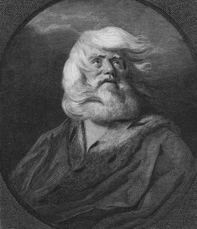 Kral Lear, c1800 by William Sharp
