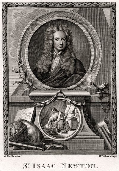 Sir Isaac Newton, 1774 by William Sharp