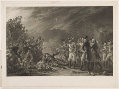 Cebelitarık Garnizonu tarafından 27 Kasım 1781 sabahı yapılan Sortie. by William Sharp