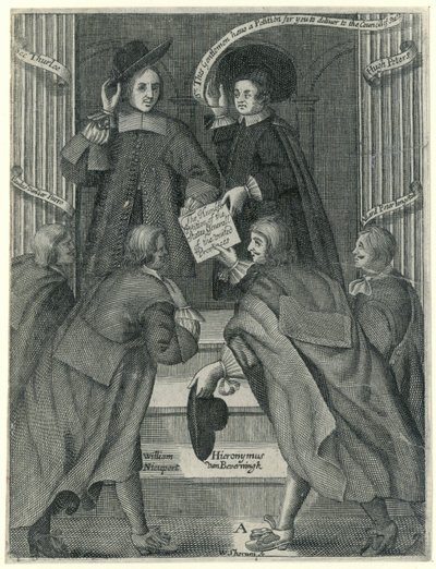 İngiliz Dışişleri Bakanına Dilekçe Sunmak, 1654 dolayları by William Sherwin