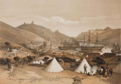 yün. Denize bakış, 1855 by William Crimea Simpson
