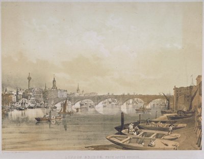 Londra Köprüsü, 1852 by William Simpson