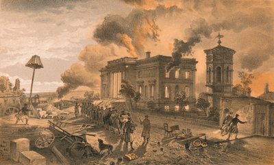 Halk Kütüphanesi ve Rüzgar Tapınağı, 1856 by William Crimea Simpson