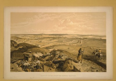 Bastion du Mat, Sivastopol, 1855 by William Crimea Simpson