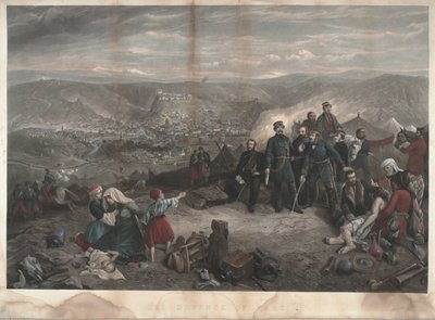 Kars savunması by William Crimea Simpson