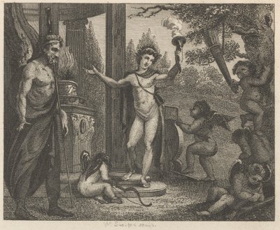 Cupid, Hymen ve Plutus by William Skelton