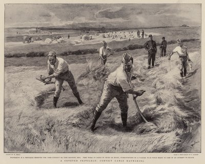 Coveted Ayrıcalık, Mahkum Çeteleri Haymaking by William Small