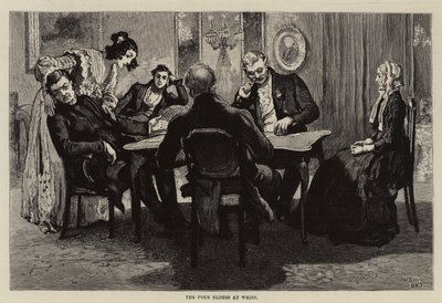 Thirlby Hall için çizim, WE Norris tarafından by William Small