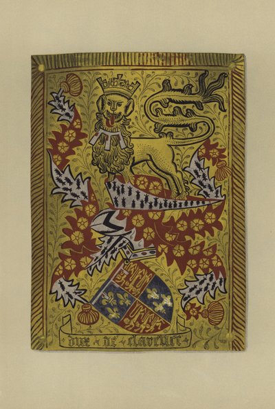 Sir George Plantagenet, Warwick ve Salisbury Kontu ve Clarence Dükü, 1461-1477-8 (chromolitho) by William St John Hope
