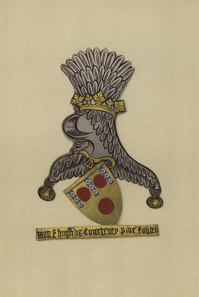 Sir Hugh Courtenay, 1348-1349 (kromolito) by William St John Hope