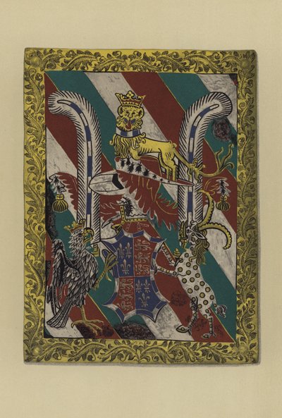 Sir John Beaufort, Kendal kontu ve Somerset kontu ve dükü, c 1440-1444 (chromolitho) by William St John Hope