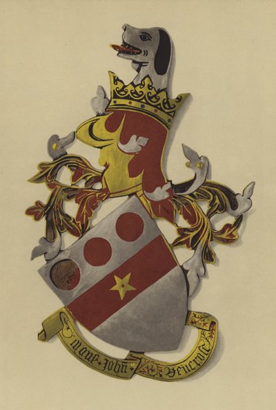 Sir John Devereux, efendisi Devereux, 1388-1392-3 (kromolitho) by William St John Hope