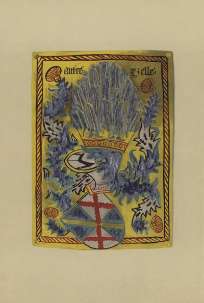 Sir John le Scrope, lord Bolton Scrope, 1461-1498 (chromolitho) by William St John Hope