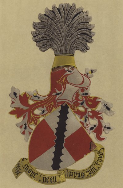 Sir Neel Loryng, 1348-1385-6 (kromolitho) by William St John Hope