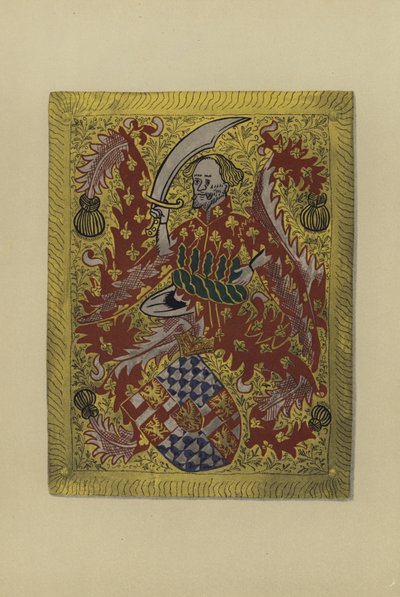 Sir Richard Wydville, Lord Rivers, 1450-1469 (chromolitho) by William St John Hope