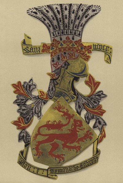 Sir Simon Felbrigge, 1397-1442 (kromolitho) by William St John Hope