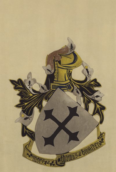 Sir Thomas Banastre, c 1376-1379 (kromolitho) by William St John Hope
