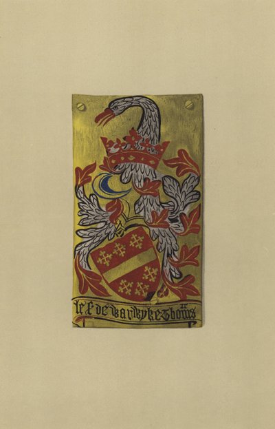 Sir Thomas Beauchamp, Warwick Kontu, 1373-1401 (kromolitho) by William St John Hope