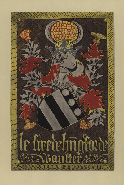 Sir Walter Hungerford, lord Hungerford, 1421-1449 (kromolitho) by William St John Hope