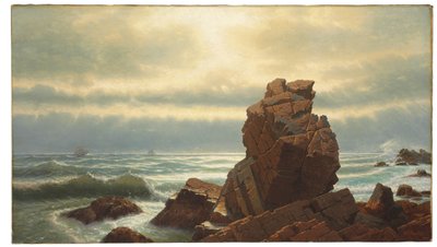 Minber Kayası, Nahant, 1865 by William Stanley Haseltine