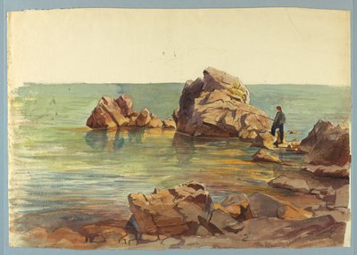 Deniz manzarası çalışması by William Stanley Haseltine
