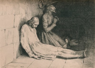 Zindanda Hristiyan ve Umutlu, c1916 by William Strang