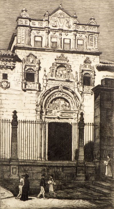 Kapı, Santa Cruz, Toledo by William Strang