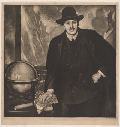 John Masefield. by William Strang