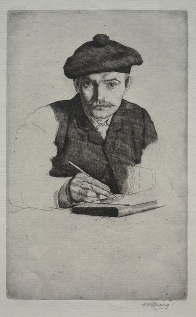 Otoportre, 1885. by William Strang
