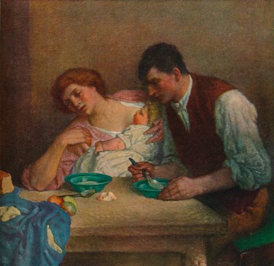 Akşam Yemeği Saati, 1905, 1906 by William Strang