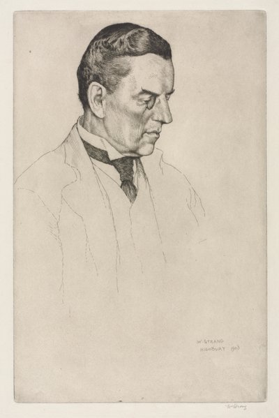 Çok Saygıdeğer Joseph Austen Chamberlain by William Strang