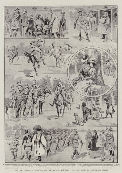 Kasabamızda Atlı Bir Şirket Nasıl Kurduk, Bir Avustralya Mektubundan Alıntı by William T. Maud