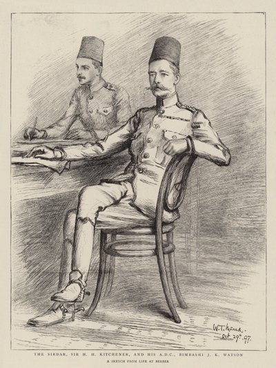 Sirdar, Sir HH Kitchener ve ADC