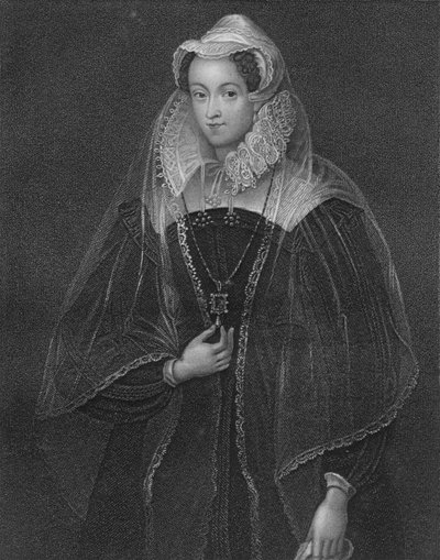 Mary, İskoç Kraliçesi, 19. yüzyılın başlarında. by William Thomas Fry