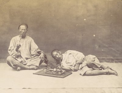 Afyon tiryakisi, 1867. by William Thomas Saunders