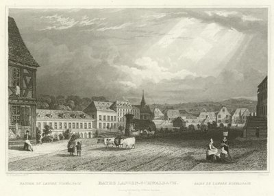 Banyolar Langen-Schwalbach by William Tombleson
