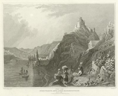 Braubach and the Marksburgh  by William Tombleson