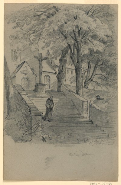 Kilise, Almanya by William Trost Richards