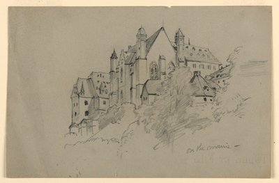 Kilise, Almanya by William Trost Richards