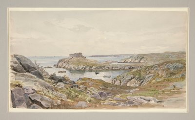 Fort Dumpling, Narragansett Körfezi by William Trost Richards