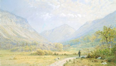 Frankonya Çentiği, New Hampshire, 1872. by William Trost Richards