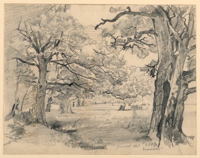 Manzara, Darmstadt by William Trost Richards