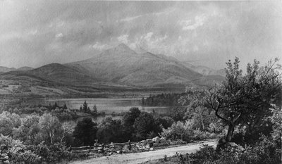 Chocorua Dağı ve Gölü, 1873. by William Trost Richards