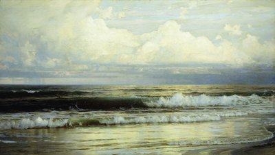 Güneşli Bulutlar ve Deniz, 1897 by William Trost Richards