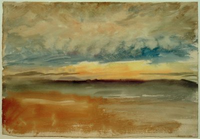 Fırtınalı Bir Gün Batımı by Joseph Mallord William Turner