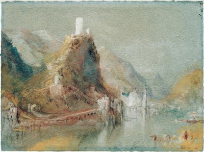 güneyden görülen Cochem by Joseph Mallord William Turner